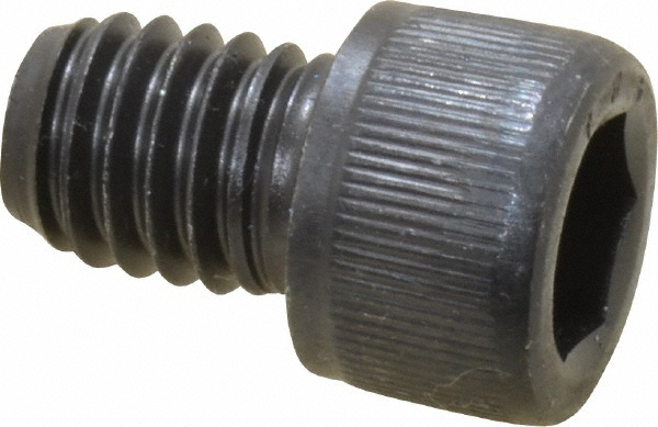 Value Collection 011247P Hex Head Cap Screw: 3/8-16 x 1/2", Alloy Steel, Black Oxide Finish Image