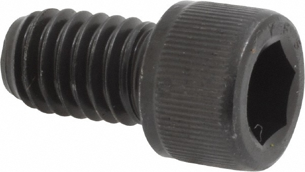 Value Collection 011249P Hex Head Cap Screw: 3/8-16 x 5/8", Alloy Steel, Black Oxide Finish Image