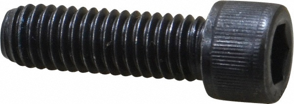 Value Collection 011257P Hex Head Cap Screw: 3/8-16 x 1-1/4", Alloy Steel, Black Oxide Finish Image