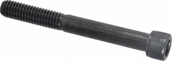 Value Collection 011273PR Hex Head Cap Screw: 3/8-16 x 3-1/4", Alloy Steel, Black Oxide Finish Image
