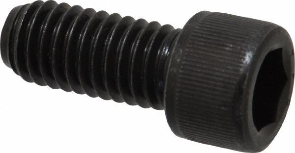 Value Collection 011315PR Hex Head Cap Screw: 7/16-14 x 1", Alloy Steel, Black Oxide Finish Image