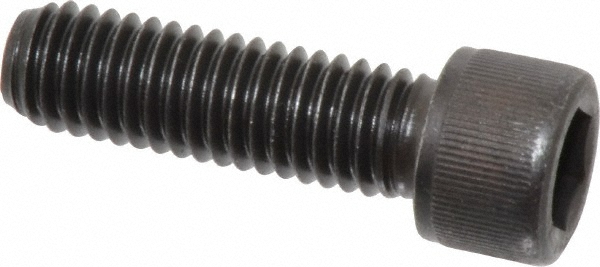 Value Collection 011319P Hex Head Cap Screw: 7/16-14 x 1-1/2", Alloy Steel, Black Oxide Finish Image