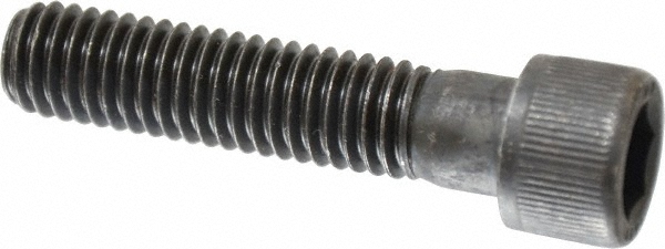 Value Collection 011323P Hex Head Cap Screw: 7/16-14 x 2", Alloy Steel, Black Oxide Finish Image
