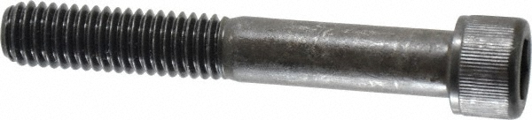 Value Collection 011331PR Hex Head Cap Screw: 7/16-14 x 3", Alloy Steel, Black Oxide Finish Image