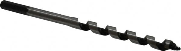 7/16", 5/16" Diam Straight Shank, 7-1/2" Overall Length with 4-1/2" Twist, Solid Center Auger Bit