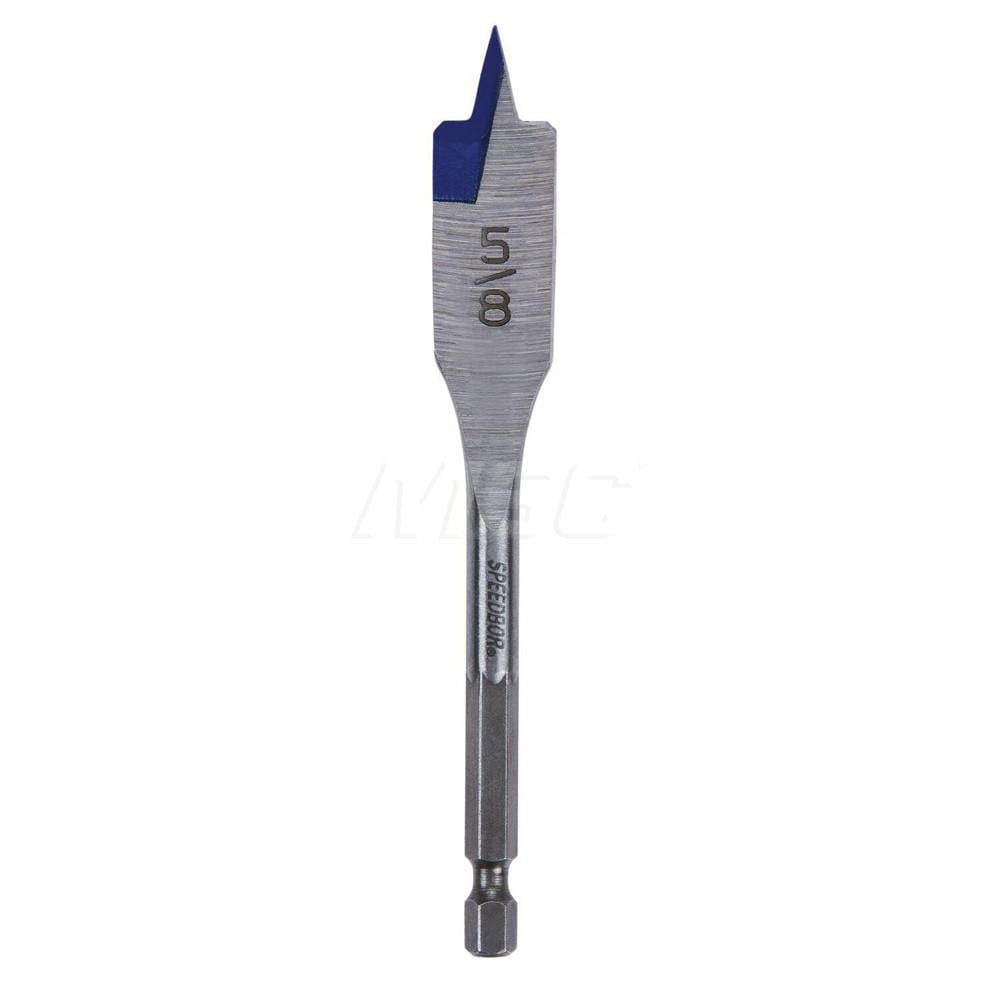 Spade-Blade Drill Bit: 5/8" Drill Bit, High Speed Steel