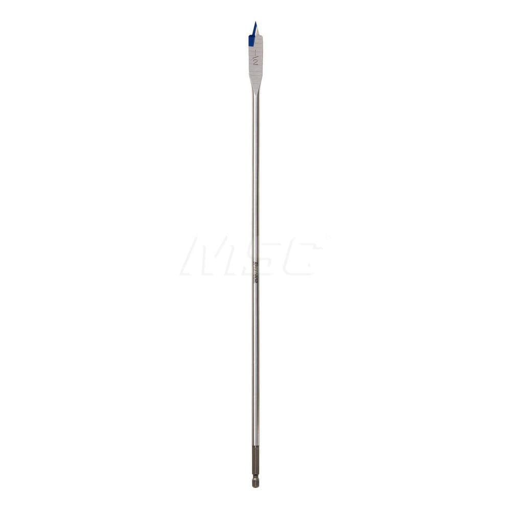 Spade-Blade Drill Bit: 1/2" Drill Bit, High Speed Steel