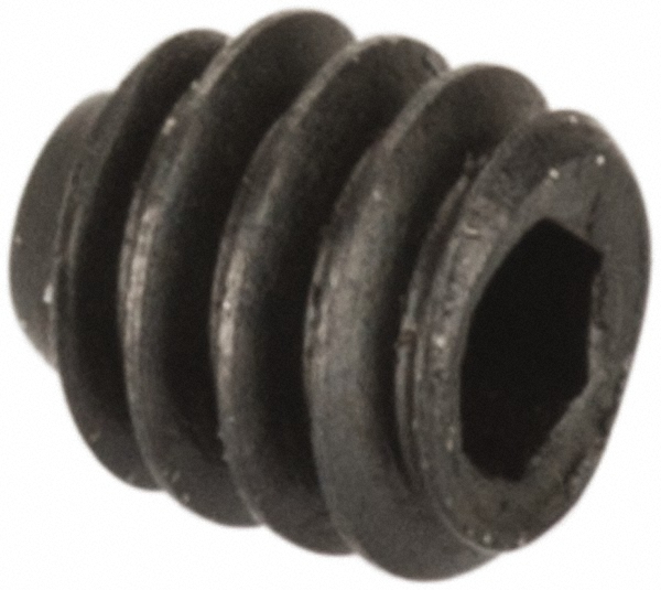 Value Collection 101001PR Set Screw: #0-80 x 1/16", Cup Point, Alloy Steel, Grade 8 Image