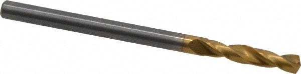 Guhring 9012420031000 Screw Machine Length Drill Bit: 0.122" Dia, 140 °, Solid Carbide Image