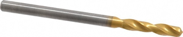 Guhring 9012420031700 Screw Machine Length Drill Bit: 0.125" Dia, 140 °, Solid Carbide Image