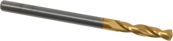 Guhring 9012420033000 Screw Machine Length Drill Bit: 0.1299" Dia, 140 °, Solid Carbide Image