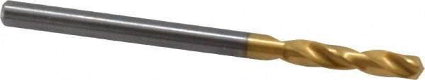 Guhring 9012420034000 Screw Machine Length Drill Bit: 0.1339" Dia, 140 °, Solid Carbide Image