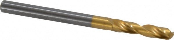 Guhring 9012420040000 Screw Machine Length Drill Bit: 0.1575" Dia, 140 °, Solid Carbide Image