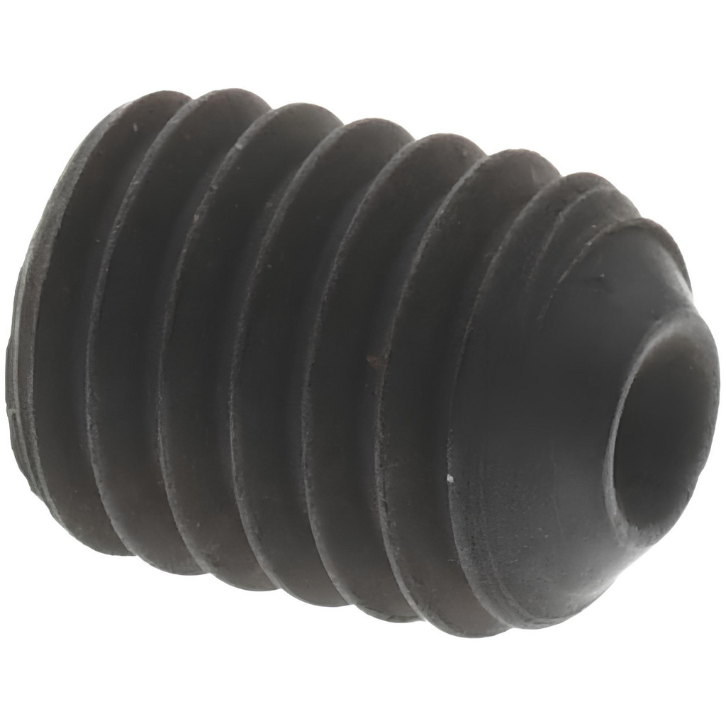 MonsterBolts #10-24 Socket Set Screws – Cup Point, Black Oxide, Alloy Steel, Inch, Allen Drive