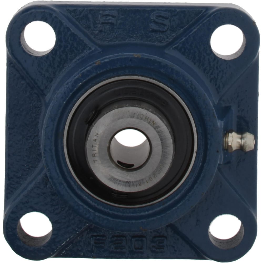 1/2" ID, 3-3/8" OAW x 3-3/8" OAL x 3-3/8" OAH 4-Bolt High Temperature Flange Bearing