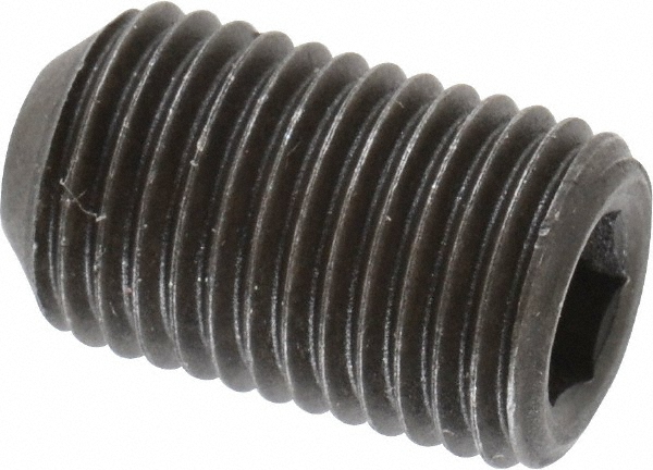 Value Collection 101483PR Set Screw: 3/8-24 x 5/8", Cup Point, Alloy Steel, Grade 8 Image