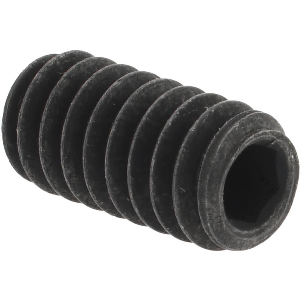 Socket Flat Countersunk Head Cap Screw, 1/4-20 X 1 1/2", Alloy Steel, Black