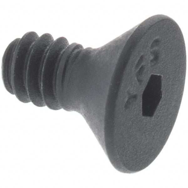 Value Collection 721256PR Flat Socket Cap Screw: 1/2-20 x 2-1/2" Long, Alloy Steel, Black Oxide Finish 