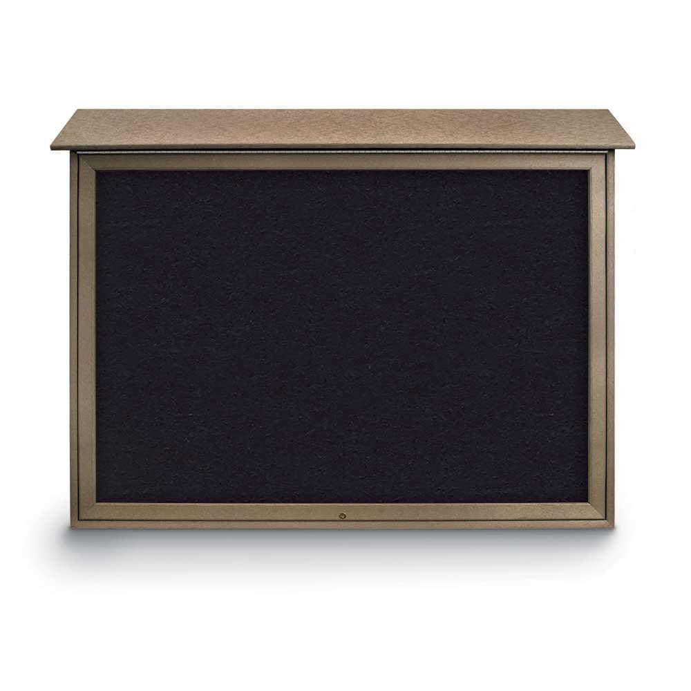 United Visual Products - Enclosed Recycled Rubber Bulletin Board: 52 ...