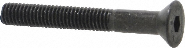 Value Collection 211087PR Flat Socket Cap Screw: #10-32 x 1-1/2" Long, Alloy Steel, Black Oxide Finish Image