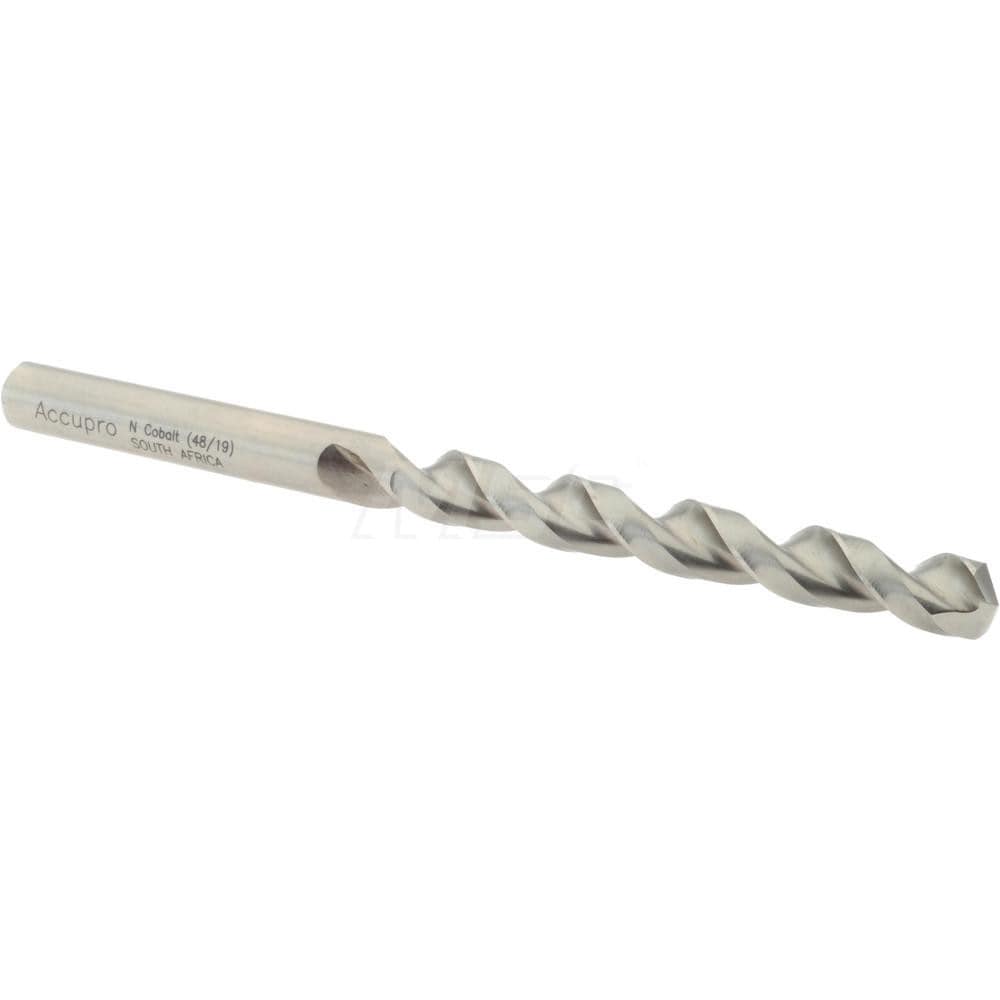 Accupro 1640767-AC Jobber Length Drill Bit: 0.302" Dia, 130 °, Cobalt 