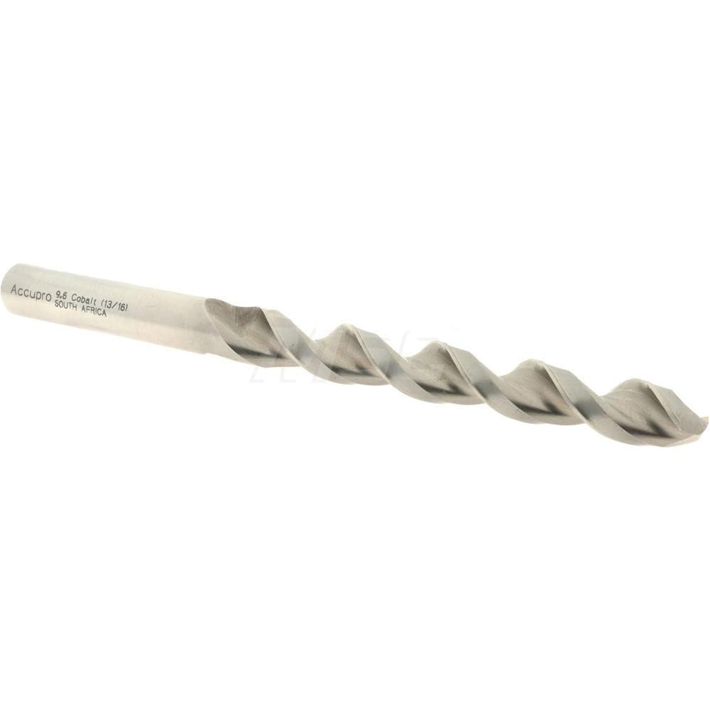 Accupro 1640960-AC Jobber Length Drill Bit: 0.378" Dia, 130 °, Cobalt 