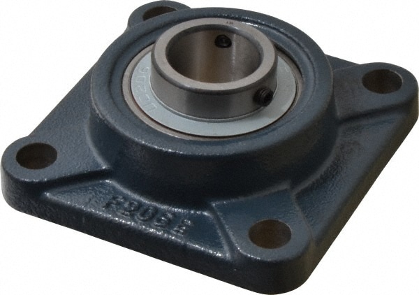 1-1/8" ID, 4-1/4" OAW x 4-1/4" OAL x 4-1/4" OAH 4-Bolt High Temperature Flange Bearing