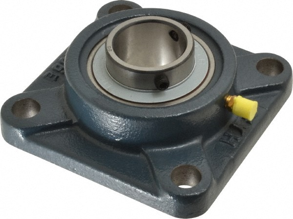 1-1/4" ID, 4-1/4" OAW x 4-1/4" OAL x 4-1/4" OAH 4-Bolt High Temperature Flange Bearing