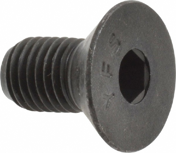 Value Collection 211179PR Flat Socket Cap Screw: 5/16-24 x 5/8" Long, Alloy Steel, Black Oxide Finish Image