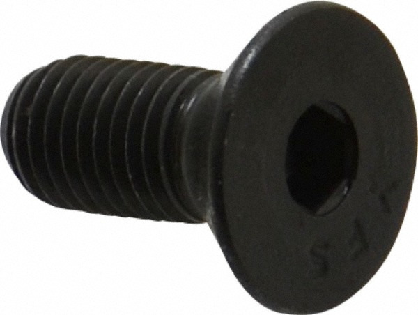 Value Collection 211181PR Flat Socket Cap Screw: 5/16-24 x 3/4" Long, Alloy Steel, Black Oxide Finish Image