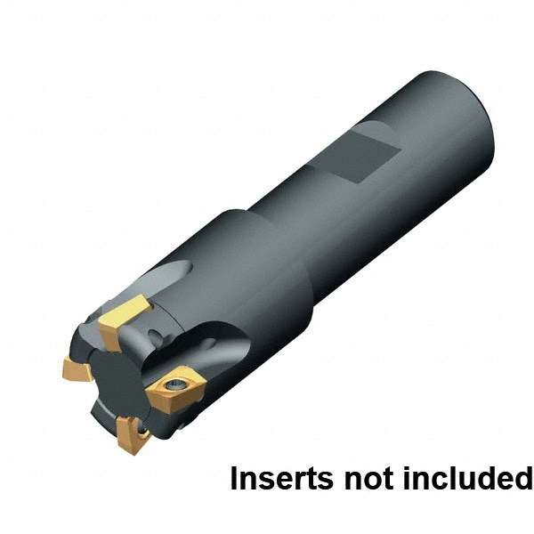 Kennametal - Indexable Square-Shoulder End Mill: KISR038AD16025, 3/8 ...