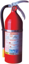Strap Bracket: Dry Chemical, 4.25" Dia, 5 lb Capacity, Pressure Gauge