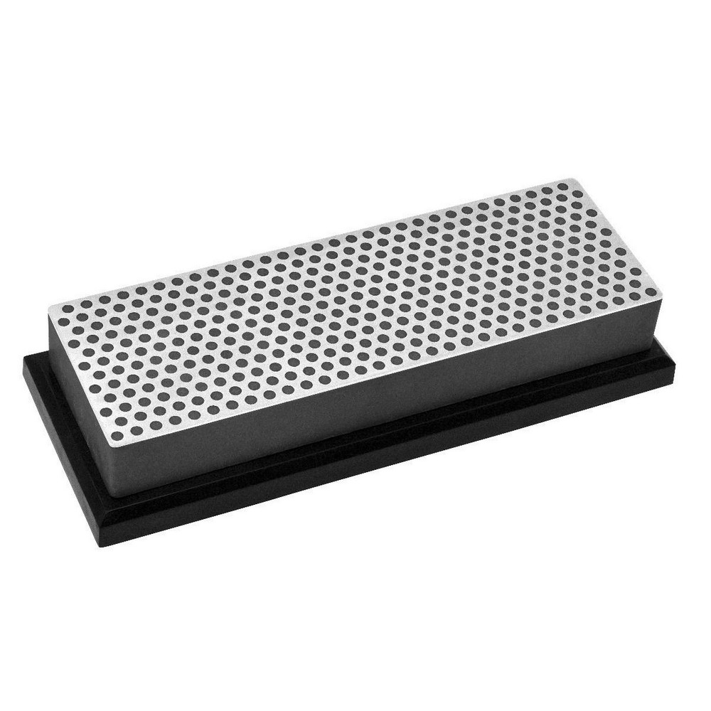 Sharpening Stone: 3/4'' Thick, Rectangle - Extra Coarse Grade, Black