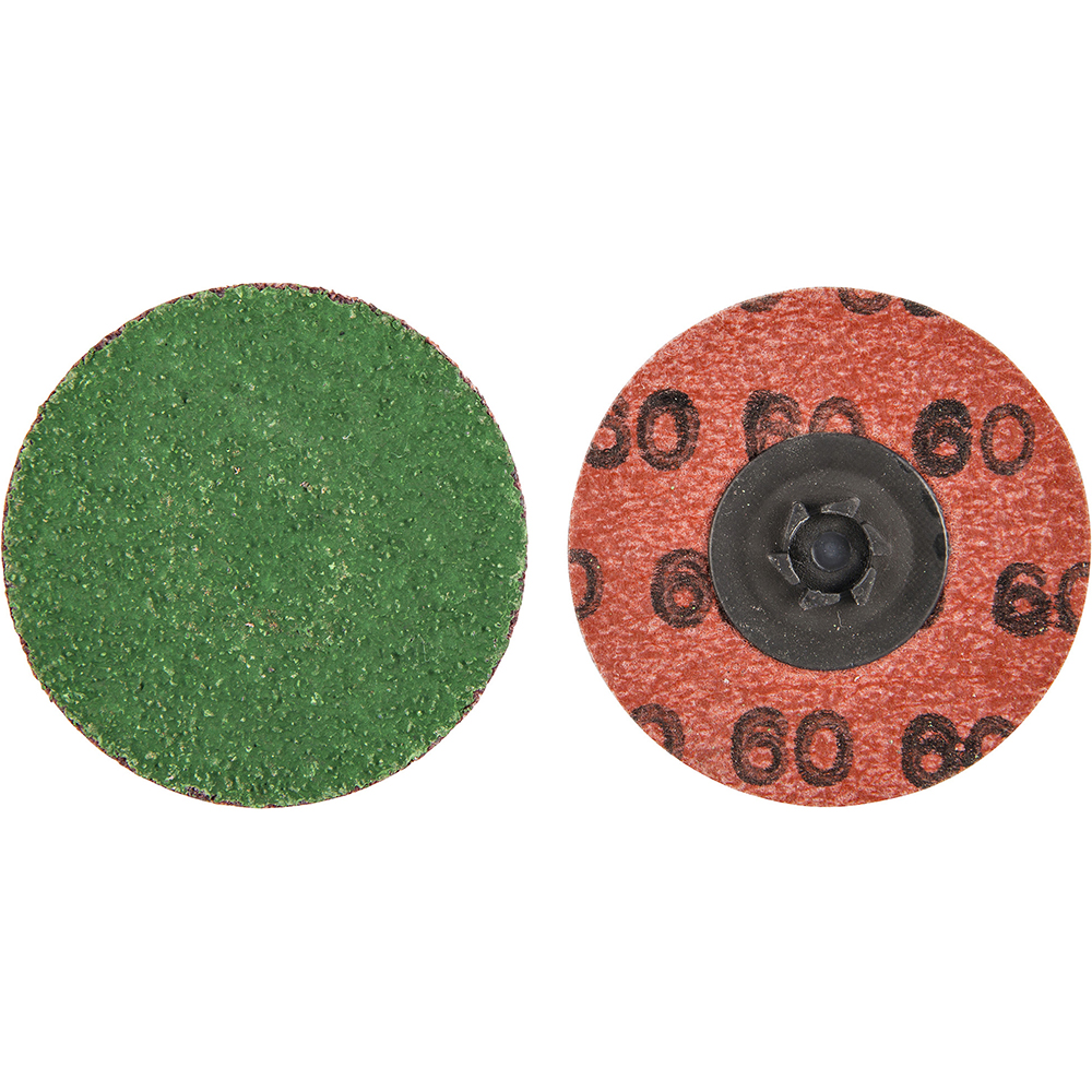 Merit Abrasives 2" 60 Grit Zirconia Alumina Quick Change Disc 05636972 MSC Industrial Supply