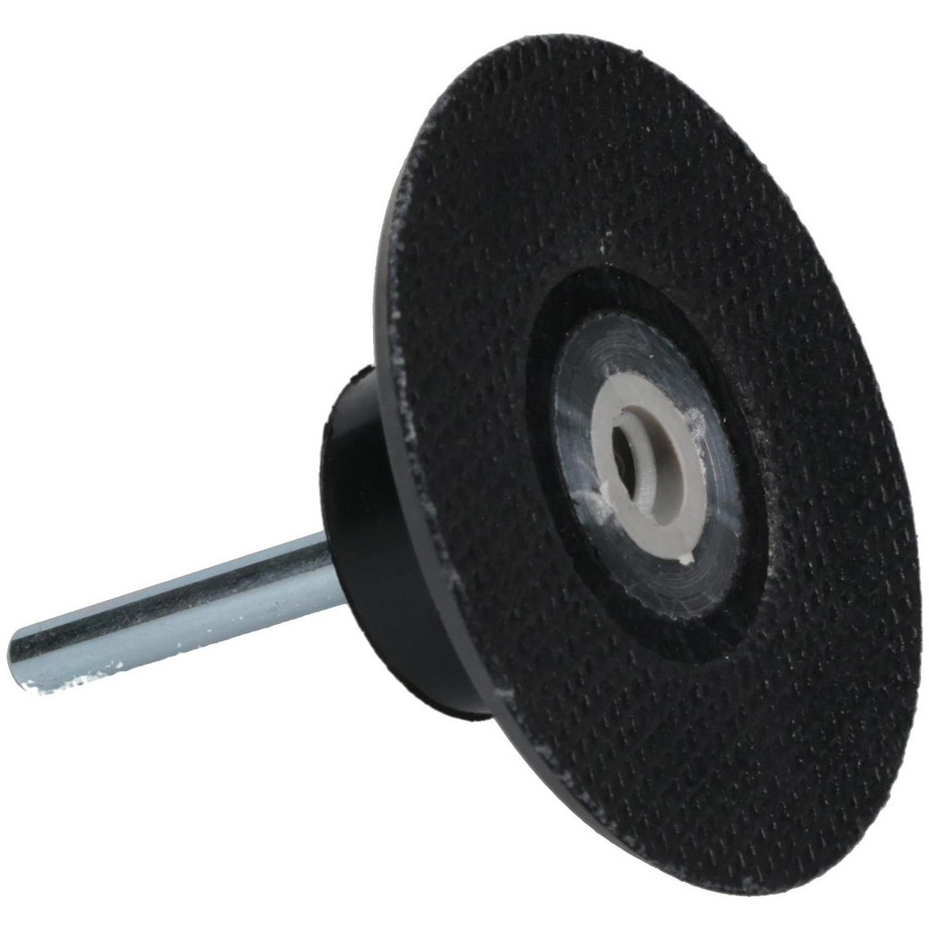 Merit Abrasives Disc Backing Pad: 3" Dia, Quick-Change Type P - 1/4" Shank, 20000 Max RPM | Part #08834164005