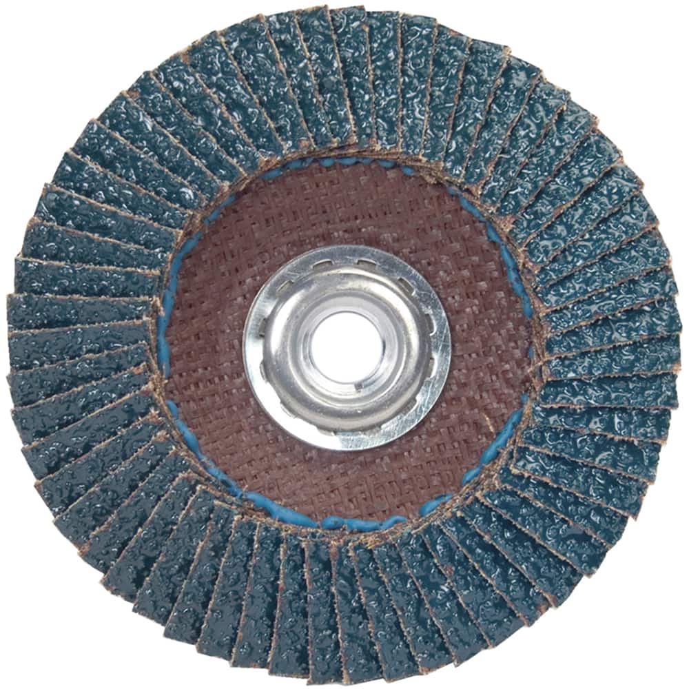 Merit Abrasives 8834193728 Flap Disc: 5/8-11 Hole, 24 Grit, Zirconia Alumina, Type 29 