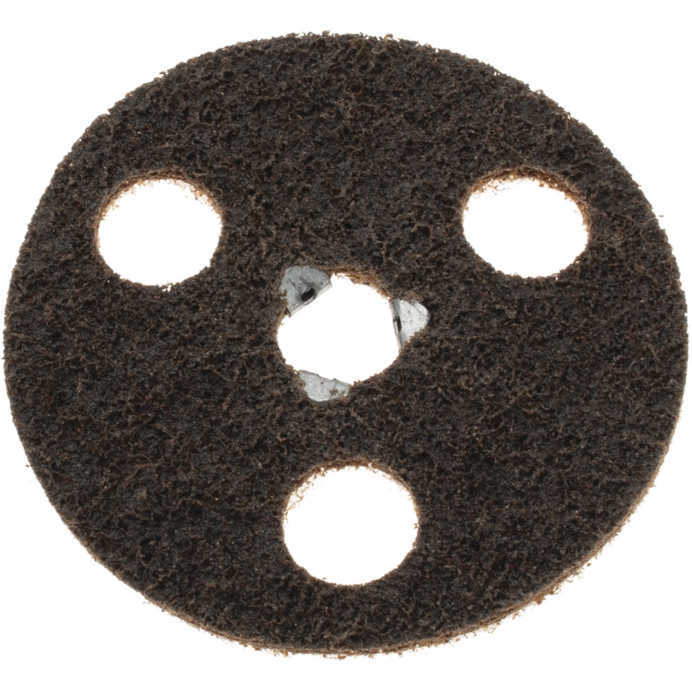 Deburring Disc: 4-1/2" Dia, Coarse Grade, Aluminum Oxide