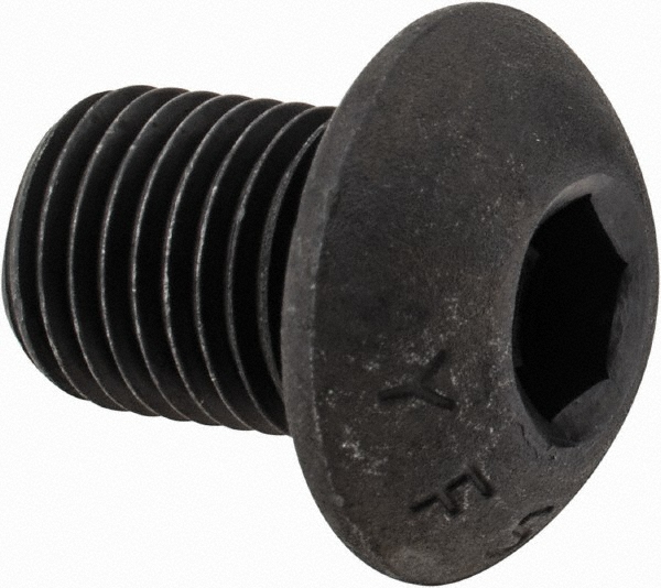 Value Collection 201179PR Socket Cap Screw: 3/8-24 x 1/2, Alloy Steel, Black Oxide Finish Image