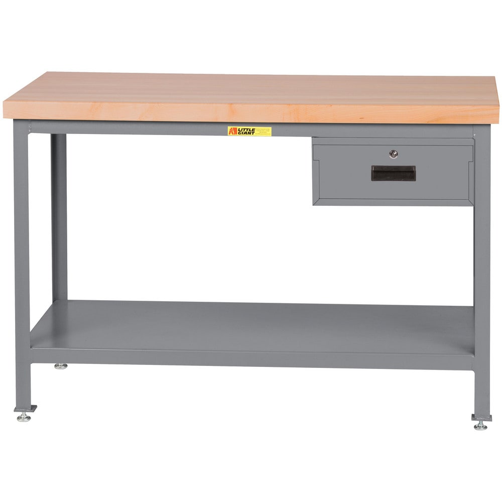 Little Giant MT1-2436-36 Fixed Work Table, Steel, 36 W, 24 D