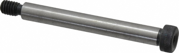 Shoulder Screw: 3/8" Shoulder Dia, 3" Shoulder Length, 5/16-18,, 8 Alloy Steel, Hex Socket Image