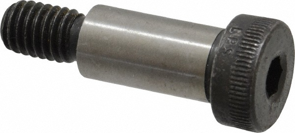 Value Collection 221109PR Shoulder Screw: 1/2" Shoulder Dia, 1" Shoulder Length, 3/8-16, 8 Alloy Steel, Hex Socket Image