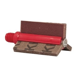 180 Grit, Coated, Aluminum Oxide Bore Polisher