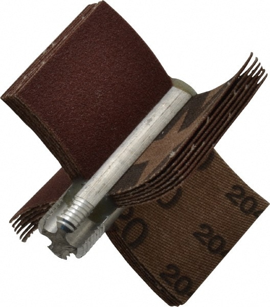 120 Grit, Coated, Aluminum Oxide Bore Polisher