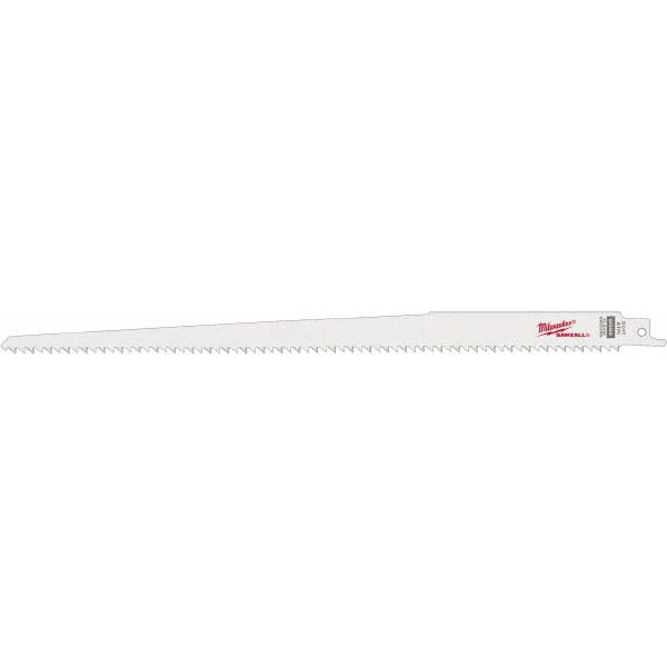 Milwaukee Tool 12" Long x 3/4" Thick, Steel Reciprocating Saw Blade