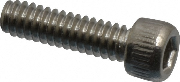 Value Collection R40662442 Hex Head Cap Screw: #3-48 x 3/8", Grade 18-8 Stainless Steel Image