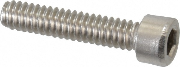 Value Collection R40662409 Hex Head Cap Screw: #3-48 x 1/2", Grade 18-8 Stainless Steel Image