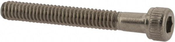 Value Collection R40660144 Hex Head Cap Screw: #5-40 x 1", Grade 18-8 Stainless Steel Image