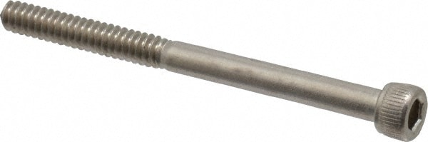 Value Collection R40666133 Hex Head Cap Screw: #6-32 x 1-3/4", Grade 18-8 Stainless Steel Image