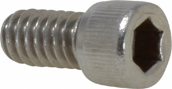 Value Collection 198619 Hex Head Cap Screw: 1/4-20 x 1/2", Grade 18-8 Stainless Steel Image