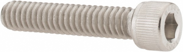 Value Collection 198627 Hex Head Cap Screw: 1/4-20 x 1-1/4", Grade 18-8 Stainless Steel Image